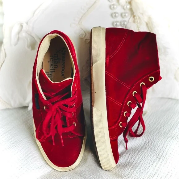 Superga Shoes Superga X The Repeller Man 39 Velvet Lace Up